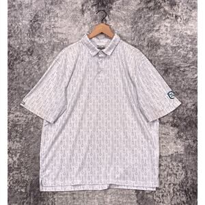 Straight Down Polo XXL Mens Guitar Print Short Sleeve Performance Golf